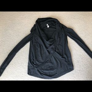 Lululemon long sleeve cover up top.